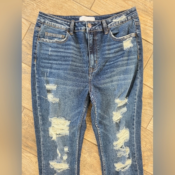 Vervet Distressed Skinny Jeans Sz 30 Womens Boutique Fall Pants - Picture 4 of 6